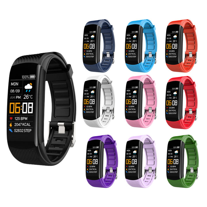 Smart Watch Waterproof Sport Bracelet Heart Rate/Blood Pressure/Blood Oxygen Monitor Electronic Step Counter Fitness Tracker