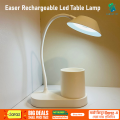 Easer Rechargeable Led Desk Lap Table Lamp Foldable Touch Control Big Battery.