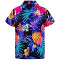 Women Hawaiian Shirts Tropical Floral Pineapple Vacation Beachwear Blouse Holiday Vacation Shirt Women's Tops And Blouses Blusas. 