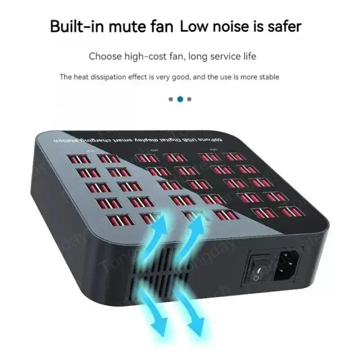 300W%20Multi%20USB%20Charger%20Hub%20Station%2060%20Ports%20Fast%20Charging%20Wall%20Charger%20for%20iPad%20iPhone%2011%2012%2013%20Pro%20Max%20Samsung%20Tablet%20Usb%20%EC%B6%A9%EC%A0%84%EA%B8%B0%20-%20Image%204