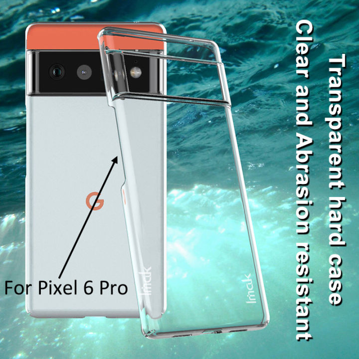 Imak%20Air%20Crystal%20Clear%20Transparent%20Case%20For%20Google%20Pixel%206%20Pro%20Hard%20PC%20Plastic%20Cover%20-%20Image%202