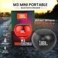 JBL M3 Mini Portable Speaker Wireless Bluetooth Speaker - Bluetooth Speaker TWS- Multi Color. 