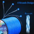 Fishing Line 0.6-8.0 300M PE 4 Strand Braided Fishing Line 6.3-32.8KG Multifilament Fishing Line.
