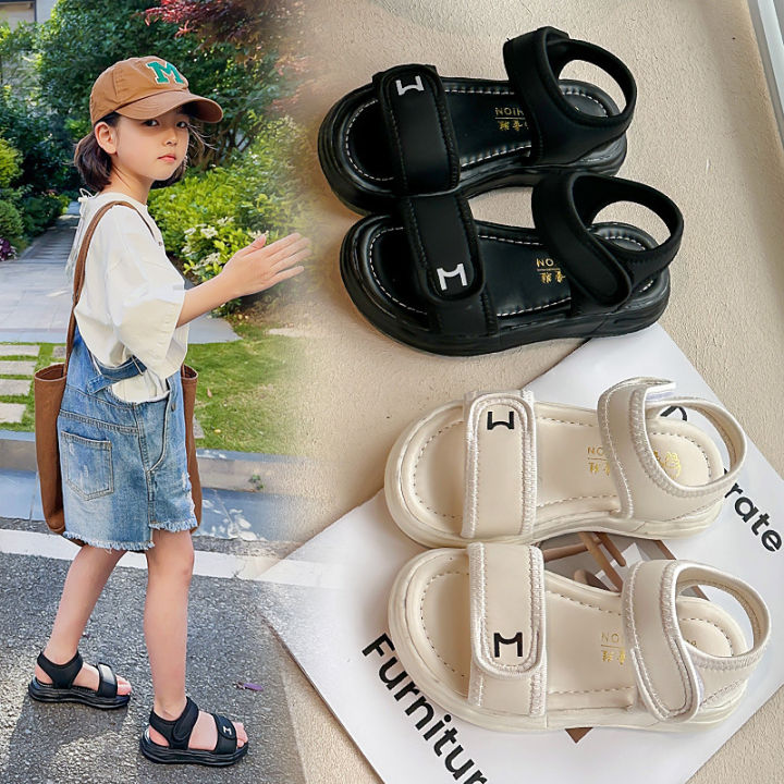 Children's sports sandals, summer models, 2024 new boys' beach shoes, girls' shoes, casual fashion, middle and big children