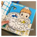 3D Cloth Book Toddler Montessori Toys DIY Craft Castle Rainbow Handmade Book Busy Board Baby Early Learning Education Basic Life. 
