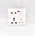 Energy Super Gang Switch Economy Value Pack: 4 Gang Switch + Fan Dimmer + 13A Multi Socket + 3-Gang Plastic Box.. 
