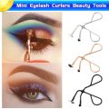 Stainless Steel Rose Gold Color Mini Eyelash Curler Make Up Tools Eyelash Curler Beauty Tool Eye Lashes Makeup Eyelash Tweezers. 