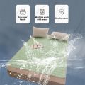 Anti-Urine Bedsheet Waterproof Cadar Mattress Protector Cover Queen/King/Single Fitted Bedsheet Breathable. 