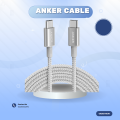 Anker A8756 100W Nylon Braided Charging Cable USB-C to USB-C. 