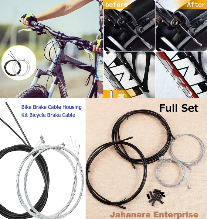 Shift Cable Housing Tightening Brake Cables Road Bike Full Set