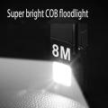 Cross border creative hot selling M8 electric wire lighter portable and rechargeable COB lighting flashlight. 