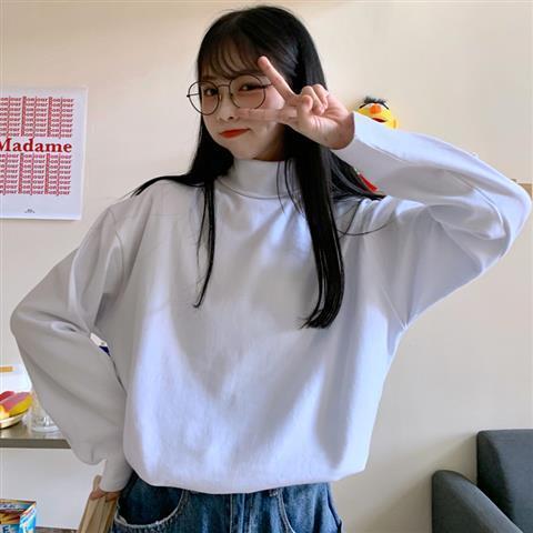 Large%20Size%20Striped%20Top%20Turtleneck%20Bottoming%20Shirt%20Spring%20and%20Autumn%20Thin%20Sweatshirt%20Inner%20Wear%20Loose2022Fashionable%20long%20sleeveTT-shirt%20Women's%20-%20Image%209