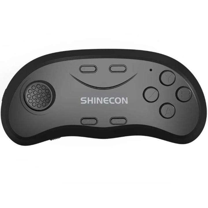 Shinecon Universal VR Controller Wireless Fit For Bluetooth Remote Joystick Gamepad Music Selfie 3D Games for iPhone Android PC By Mordan Tech