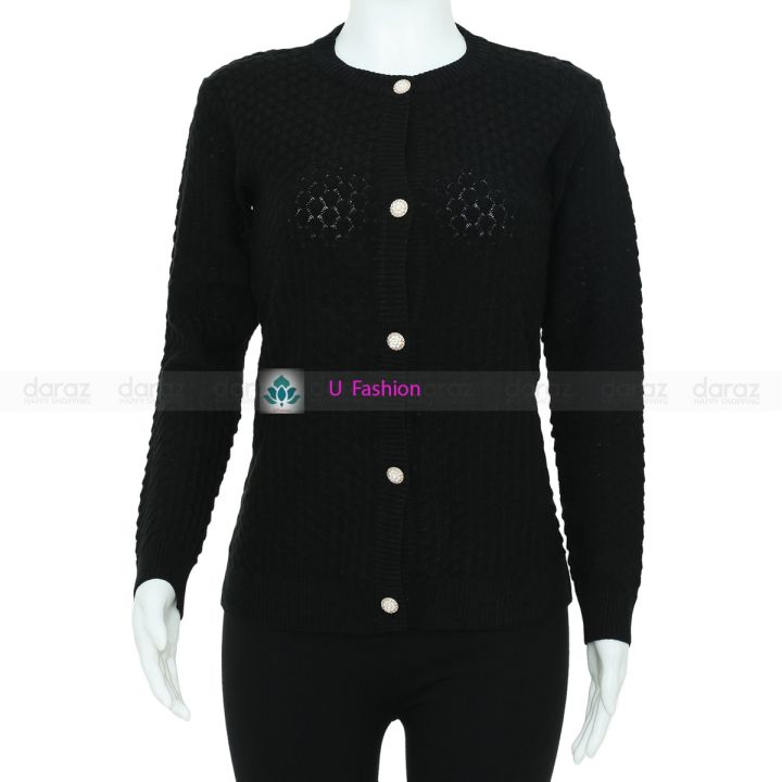 Women%20Winter%20Dress%20Casual%20Solid%20Color%20Long%20Sleeve%20Sweater%20-%20Image%202