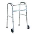Portable Light Weight Height Adjustable Foldable Walker for Men Women Adults Patients & Old age People.