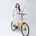 Transparent Windproof Bicycle Motorcycle Raincoat Woman Rain Poncho Impermeable EVA Hiking Raincoats For Man. 