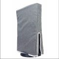 Dust Cover Protective Cover Waterproof and Scratch Resistant Gaming Protective Shell Suitable for Ps5 Game Console Gray.
