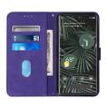 Business Phone Case For Google Pixel 6 Pro Case Skin Feeling PU Leather Flip Case With Card Slot Bracket Shockproof Design.