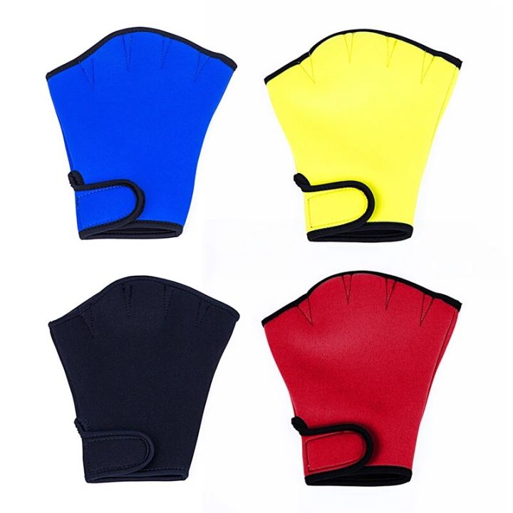 1/2PCS%20HotSwimming%20Gloves%20Aquatic%20Water%20Resistance%20Flippers%20Webbed%20Glove%20Dive%20Fit%20Paddle%20Training%20Gloves%20-%20Image%203