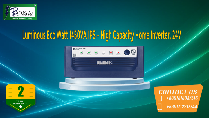 Luminous Shakti Charge Neo 1450 PRO 12V IPS Inverter
