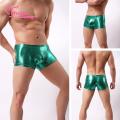 【Best value for money】 Muses Mall Men Boxers U Convex Breathable Solid Color Elastic Men Underpants / Smooth Surface 、Slim Fit 、Anti-septic Mid Waist Elastic Men Underpants for Daily Wear.