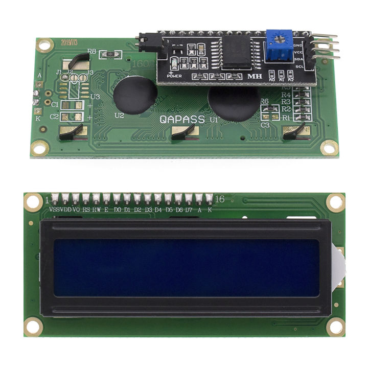 Lcd1602%20I2c%20Display%20Module%20Blue%20Green%20Screen%205v%20Pcf8574%20Iic%20Adapter%20Llate%20For%20Arduino%20-%20Image%203