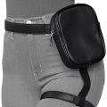 Fashion Hot Trendy Stylish Women Waist Leg Belt Leather Cool Girl Bag Fanny Pack for Outdoor Hiking Motorcycle. 