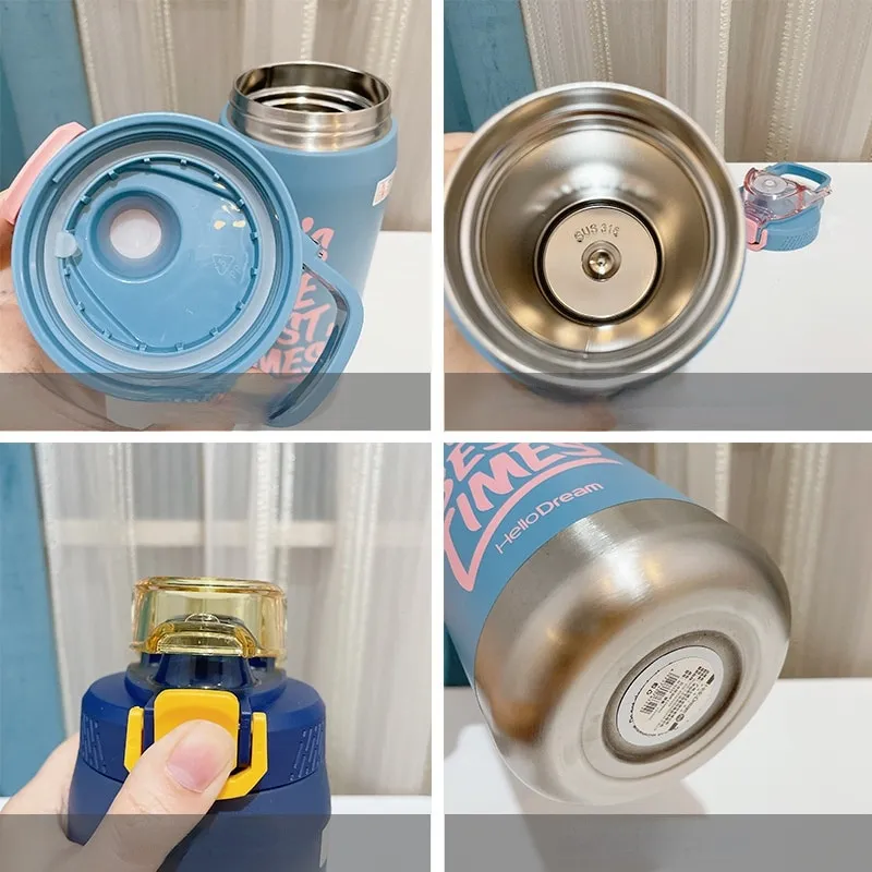 Insulated Hot Cold Water Bottle Termos Large Capacity Cup