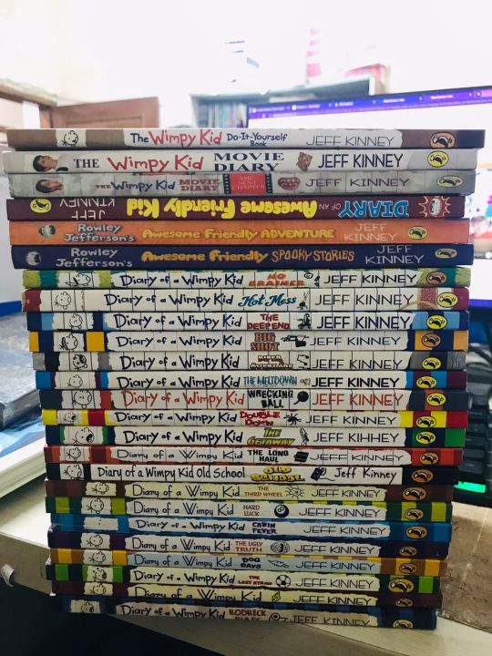Diary of a Wimpy Kid 25 Books Series Complete Collection 1-25 Books Set Paperback