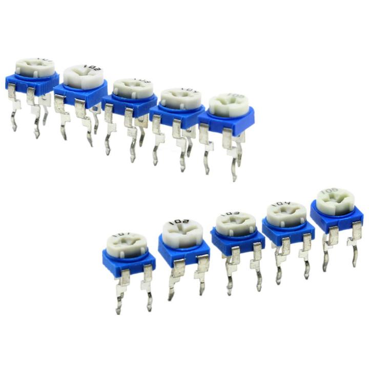 5Pcs-%20RM065%20RM-065%20VR%20501%20500%20Ohm%20Trimpot%20500%20Ohm%20Trimpot%20501%20Potentiometer%20500%20Ohm%20Variable%20Resistor%20Switches%20Top%20Adjustment%20Single%20Turn%206mm%20V/R%20Breadboard%20Friendly%20-%20Image%203