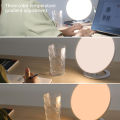 GC Therapy Lamp Round Sad Night Light UV Free Daylight 5 Levels Brightness Adjustable 4 Timers And Memory Function Light For Blue Mood. 