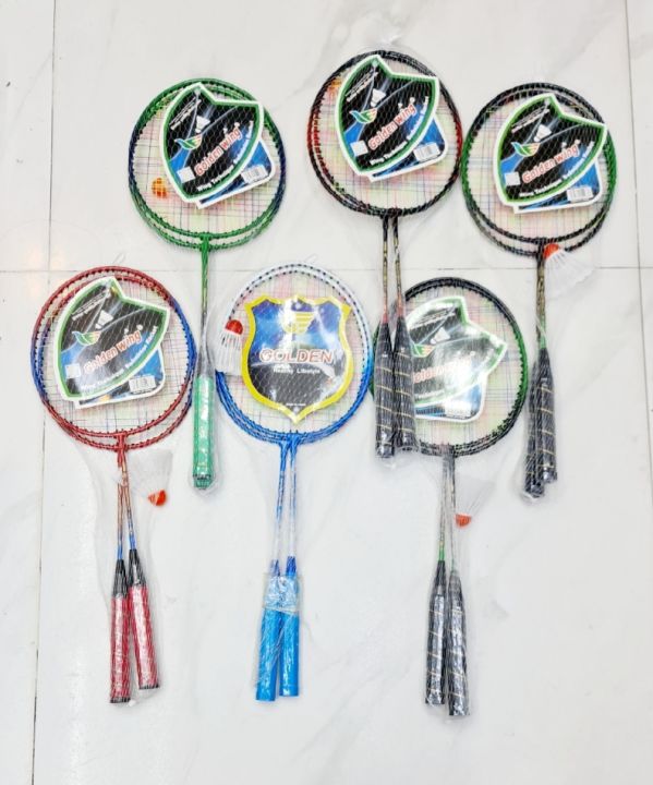 Badminton%20Racket%202%20Pcs%20Set-%20Black%20Color%20-%20Play%20Badminton%20In%20Style%20With%20The%20Black%20Color%20Racket%20Set%20-%20Image%202