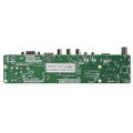 T.R67.03 Universal TV Motherboard Remote Code software T.R67.03 Universal LED LCD Motherboard 12V Supply VGA HDMI Input USB Media Player Big DIP Audio Chip Clear OSD Screen Similar DS-V59 V56. 