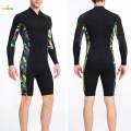 Full Wetsuits Men 1.5MM Neoprene Suit Surfing Scuba Diving Suit Adults Kayaking Canoeing Snorkeling Swimsuit Wet Suits - L. 
