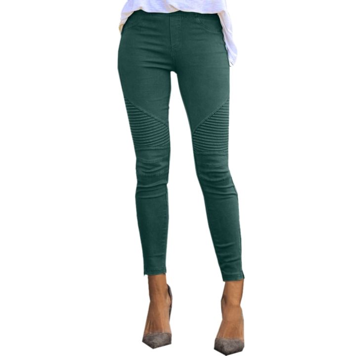 Spring%20Women%20Pencil%20Pant%20Lace%20Up%20Waist%20Casual%20Women%20Pants%20Solid%20Multi-Pockets%20Plus%20Size%20Cargo%20Pants%20Slim%20Fit%20Trousers%20BQ%20-%20Image%202