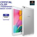 Samsung Galaxy Tab A  2019 SMT295 8 Inches (SM-T295) Transparent Crystal Clear Back  Cover + Tempered Glass Protector for Samsung Galaxy Tab A 2019 ( 2 in 1 Combo). 