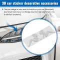 Nice lady car vehicle decoration sticker emblem logo badge. 