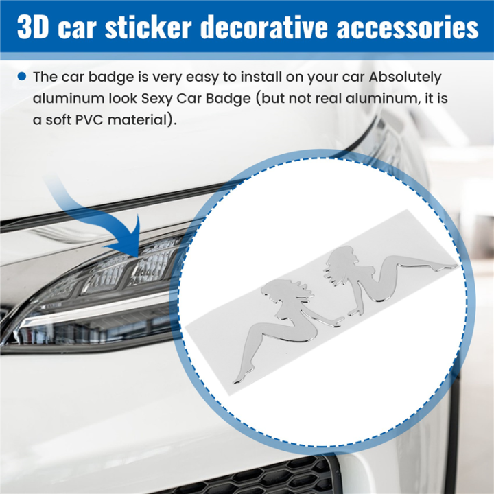 Nice%20lady%20car%20vehicle%20decoration%20sticker%20emblem%20logo%20badge%20-%20Image%207