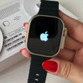 apple watch ultra 2 clone Smart watch with apple logo Full HD Display  Super Master Clone. 