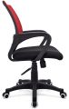 Swivel Meeting Staff Office Chair-Red & Black.