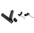 Combo of Cycle Grip Handle Soft and Cycle Brake Lever Left Right Cycle Clutch Set with Cycle Handle Grip Non Slip Cycle Handle bar Grip Bicycle Handlebar for MTB BMX.