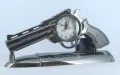 Handgun Missile Table Alarm Clock and Showpiece(null). 