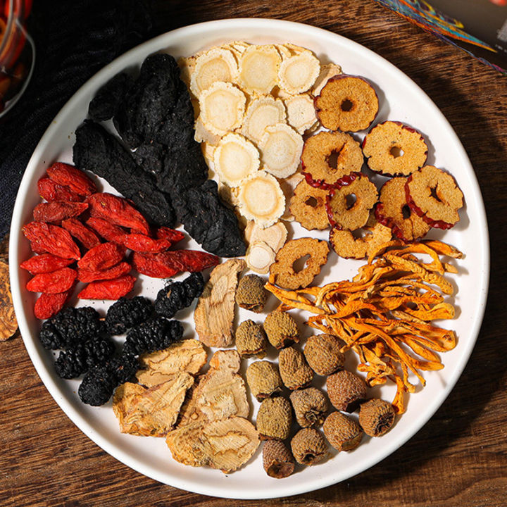 Ginseng%20Berry%20Tea,%20Cordyceps%20Maca%20Men's%20Tea,%20Huangjing%20Goji%20Berry%20Tea,%20Honeysuckle%20Goji%20Berry%20Tea,%20Daifa%20Stay%20Up%20Late%20Tea%20-%20Image%202