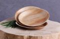 10'' Round Areca Leaf Plate ( Supari Patar Plate ) - 5 Pcs. 