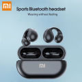 ♥ Ready Stock + ♥ Xiaomi Wireless Ear Clip Bone Conduction Headphones Fones Bluetooth 5.3 Ear Clip On Ear Earring Sports Earphones Earbud Hooks. 