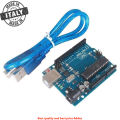Arduino Uno R3 With USB cable for Arduino. 