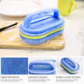 Kitchen Bathroom Toilet Cleaning Brush Sponge Glass Wall Cleaning Brushes Handle Sponge Ceramic Window Slot Clean Brushes Tools 1Pcs.