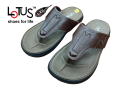 Soft Comfortable Leather Sandals for Men. Light Weight Lotus Stylish Fashionable Soft Leather Sandal Shoes For Men. Black & Chocklet. Lotus Shoes Model: A68..