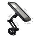 360 Degree Adjustable Waterproof Magnetic Bicycle Phone Holder Universal Bike Motorcycle Handlebar Phone Support Mount Bracket.