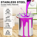 3 Pack Fine Mesh Paint Strainer 60 Mesh Stainless Steel Filter Cover Fits 5 Gallon Paint Bucket Filter Tool Insert Strain.